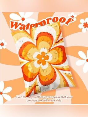 Polymailers 10x13- Set of 10 Retro Floral